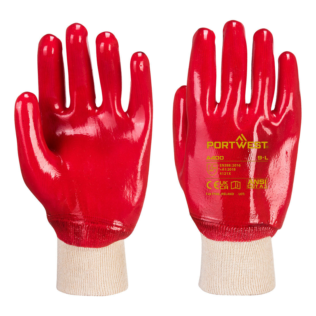 Grip PVC Knitwrist