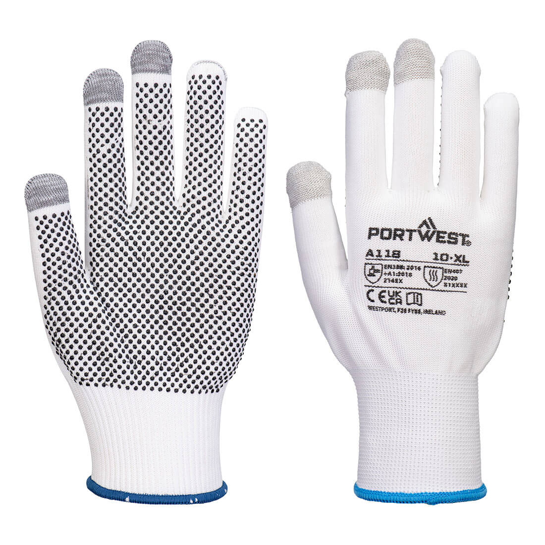 Grip 13 PVC Dotted Touchscreen Glove