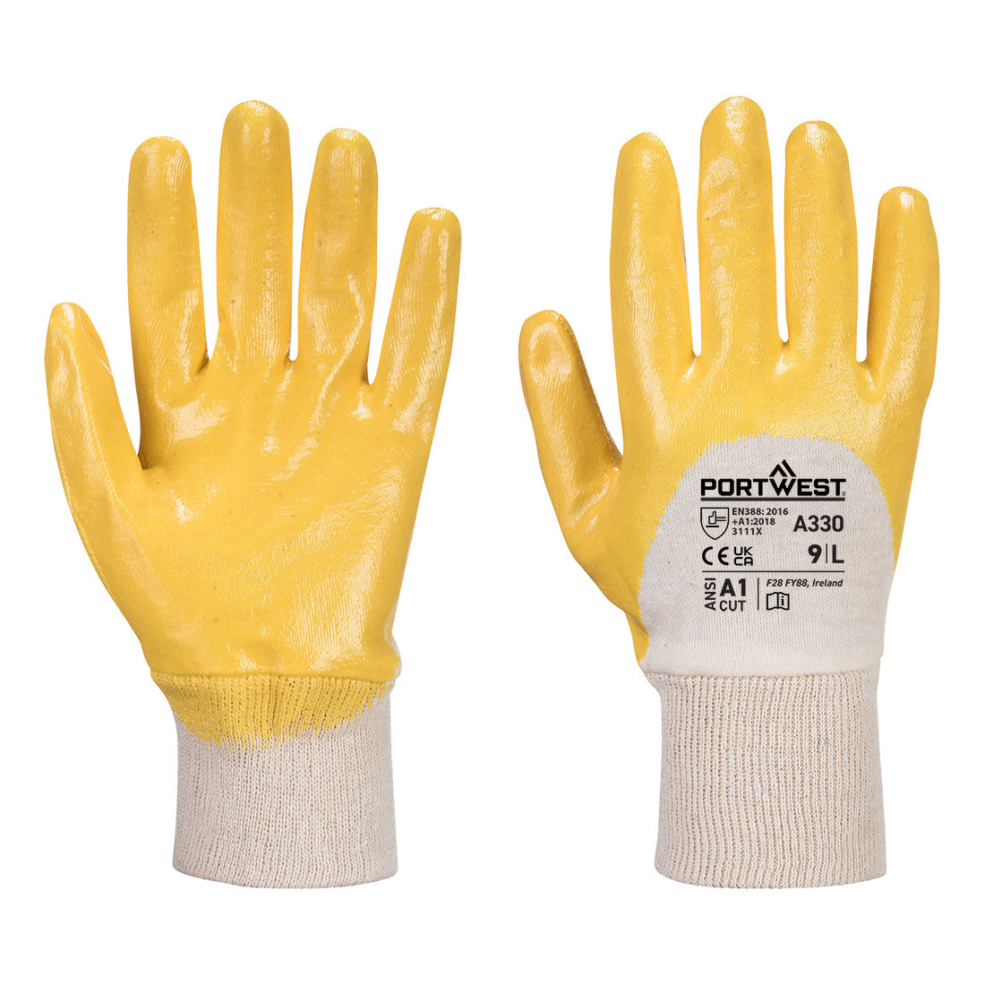 Grip 12 Nitrile Light Knitwrist Glove