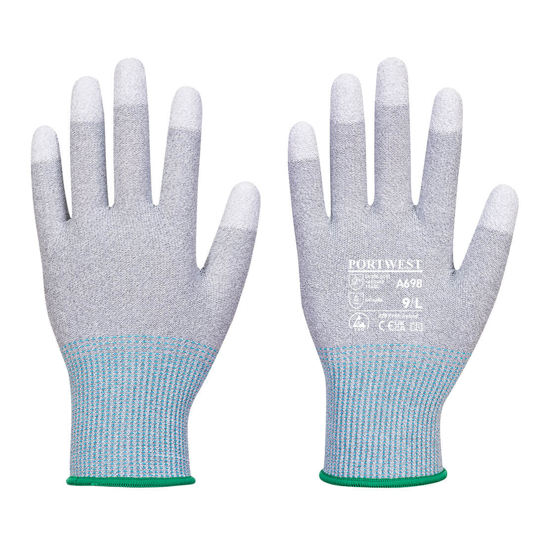 MR13 ESD PU Fingertip Glove