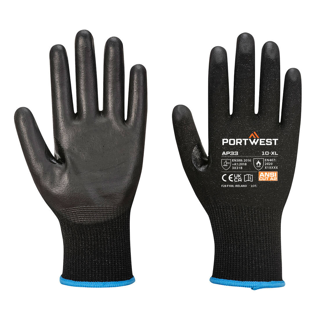 LR15 PU Touchscreen Glove