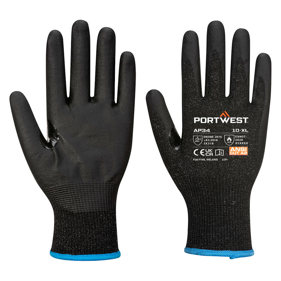 LR15 Nitrile Foam Touchscreen Glove