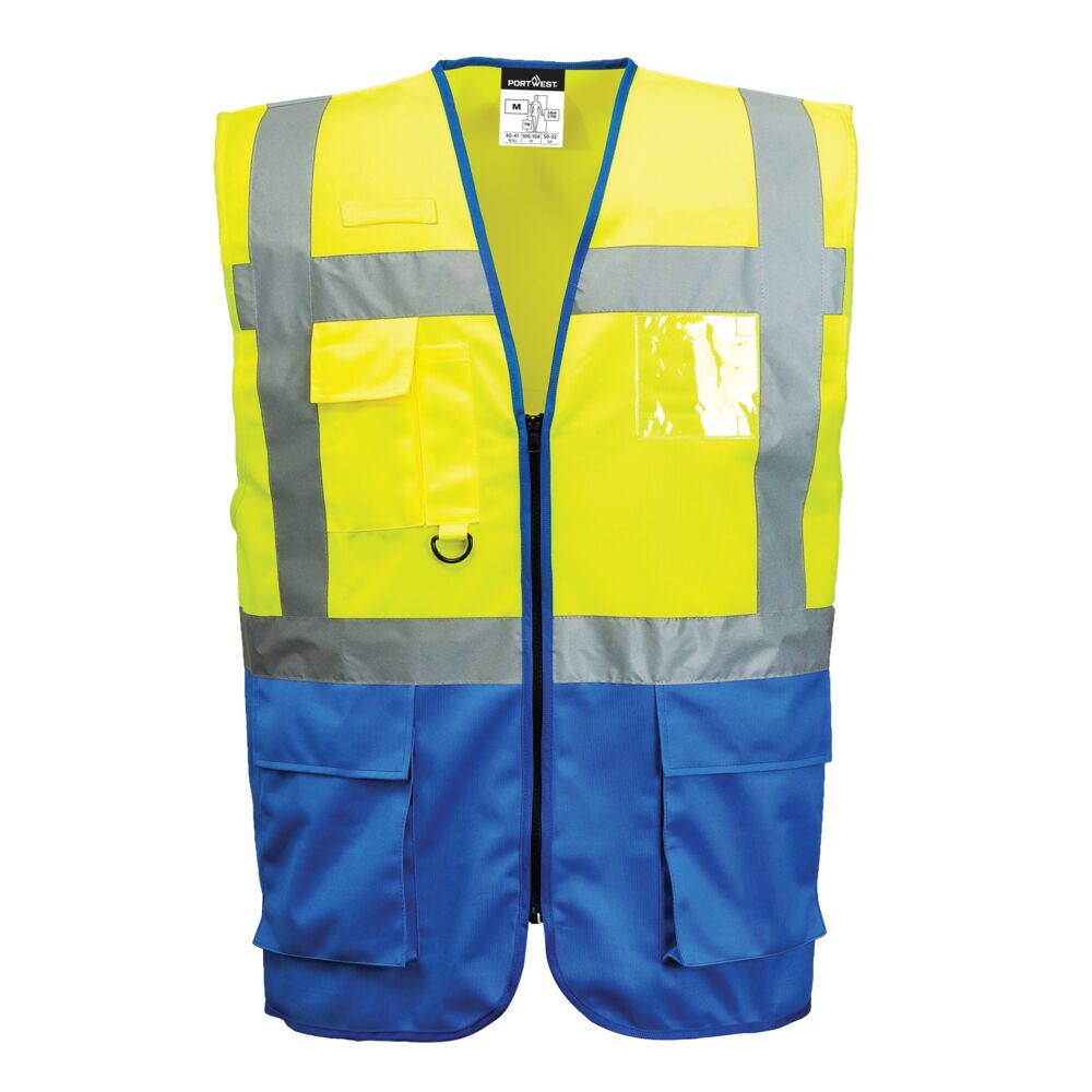 Warsaw Hi-Vis Contrast Executive Vest