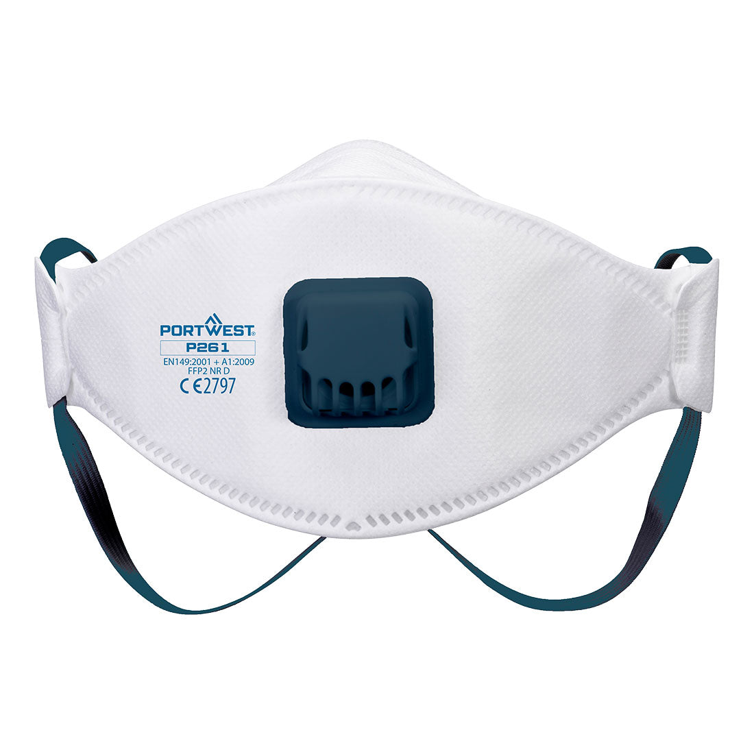 Trifold Valved Dolomite FFP2 Respirator (Pk10)